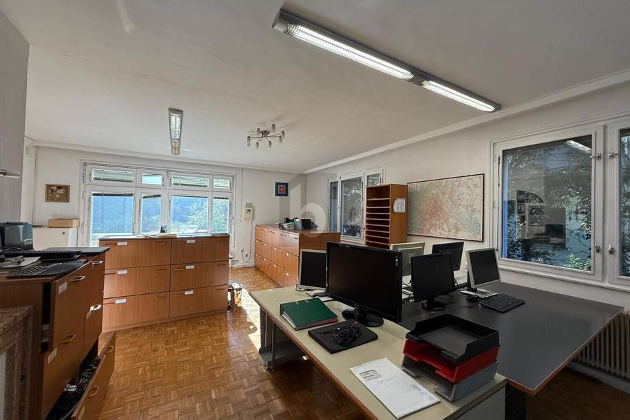 Preisreduktion! BÜRO MIT BALKON IN RUHIGER LAGE - ALL INCL., Gewerbeobjekt-miete, 1.200,00,€, 1190 Wien 19., Döbling