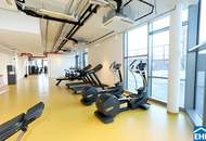 Sonnwendviertel: 1-Zimmer-Wohnung mit Balkon in der 14. Etage – Fitnessraum, Co-Working &amp; Rooftop-Terrasse inklusive!