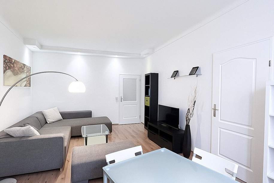 Möblierte 2-Zimmer Wohnung mit toller Infrastruktur, Wohnung-miete, 975,00,€, 1060 Wien 6., Mariahilf