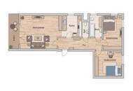 Panoramablick über Wien – gepflegte 3-Zimmer-Eckwohnung mit Loggia im 12. Stock