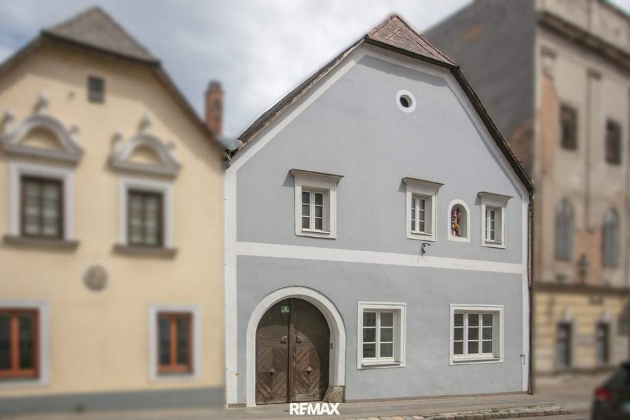 Charmantes Zinshaus in zentraler Lage von Eggenburg – attraktive Investitionsmöglichkeit, Haus-kauf, 227.000,€, 3730 Horn