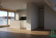 Elegant und exklusiv! Dachgeschosswohnung mit Balkon und Terrassen – mit Blick über Wien!