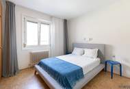 TERRASSENWOHNUNG IM DACHGESCHOSS OHNE SCHRÄGEN II 2 TERRASSEN MIT CA. 46m² II KLIMA II MODERNES BAD II 1 GARAGE II NÄHE YPPENPLATZ UND U6 II LETZER STOCK MIT LIFT