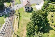 Altes Bahnhofswärter-Haus mit ca. 1055 m² direkt neben Bahnhof Deutschlandsberg!