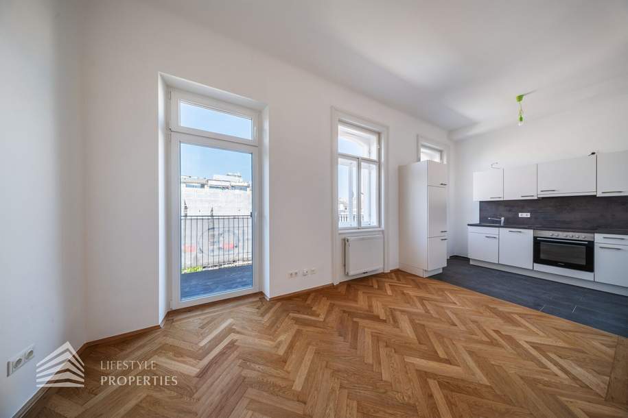 Garconniere mit Balkon in zentraler Lage, Wohnung-kauf, 279.000,€, 1050 Wien 5., Margareten