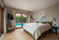 Möblierte Dachgeschoss-Maisonette in Toplage mit Pool