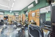 Top Gewerbefläche ca. 115m² Barbershop in 1070 Wien, neuwertig mit Lounge Bereich und offener Bar