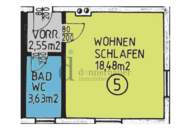 Attraktive 1-Zimmer-Wohnung mit KFZ-Stellplatz Stellplatz zu vergeben!