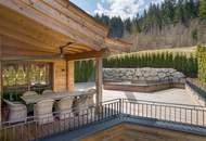 Altholz-Chalet in Aussichtslage am Waldrand