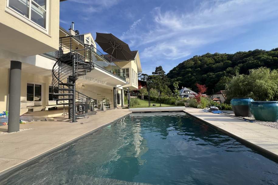 ANWESEN in der HINTERBRÜHL: Traumhaft gelegenes Haus in TOP LAGE mit Weitblick ins Grüne, Haus-kauf, 1.950.000,€, 2371 Mödling