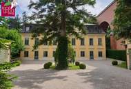 Prestige-Villa in Wien-Mauer – 15 Zimmer, 3.700 m² Gartenparadies, vielseitig nutzbar -Büro &amp; Wohnen vereinbaren !!