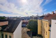 Traumblick - Ihr Logenplatz über der Stadt! Wohnen im Dachgeschoss mit WOW-Effekt! Traumhaft saniertes Altbauhaus + Hofseitige Terrasse + Tolle Infrastruktur und Anbindung + Lebensqualität pur!