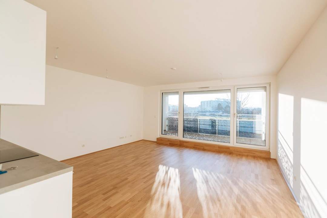 Erstbezug, 3 Zimmerwohnung mit Loggia mit optimaler Raumaufteilung Provisionsfrei
