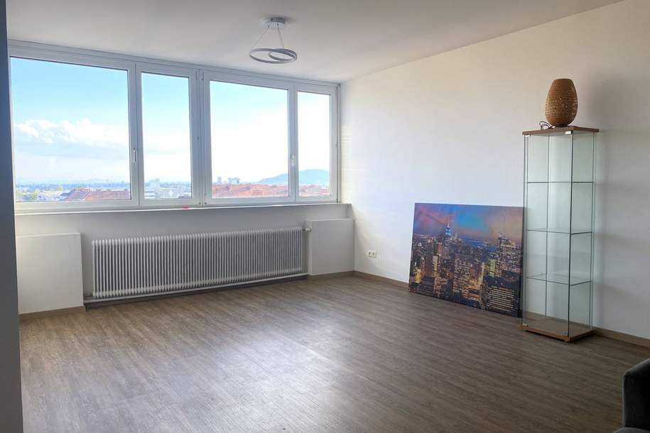 Wohnung mit ca. 84 m² und toller Aussicht zentral nahe Hauptbahnhof!, Wohnung-kauf, 199.000,€, 8020 Graz(Stadt)