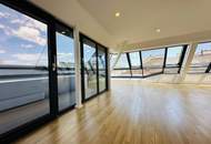 Naschmarkt-Living | Exklusive Maisonette mit Terrasse, Panoramablick & Wintergarten !