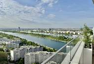DANUBEFLATS - 45m2 Balkon inkl. Küche, Pool und Wellness Bereich - U1 vor der Türe! LUXUS LEBEN AM WASSER
