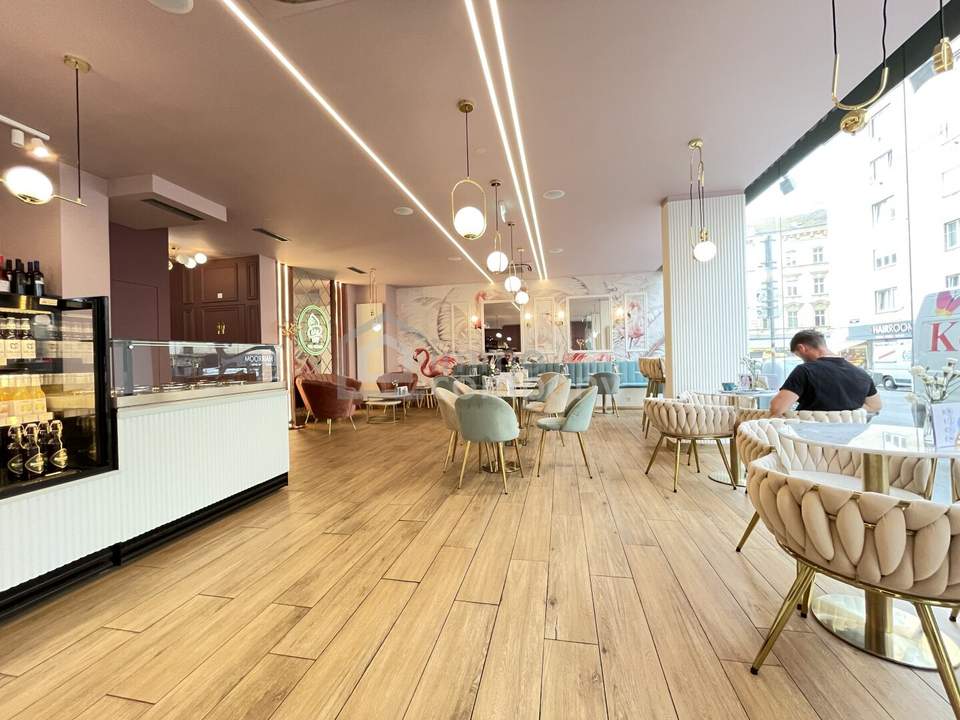 Neuwertiges Café in 1050 Wien: 150m², Top-Ausstattung