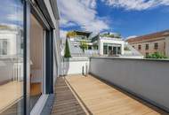 Freiraum über dem Servitenviertel: Großzügige DG-Maisonette mit herrlicher Aussicht und zusätzlichem Studio