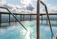 LEBEN IM TRIIIPLE - wunderschöne 2 Zimmerwohnung mit Rooftop Pool - STADT. LAND. FLUSS.