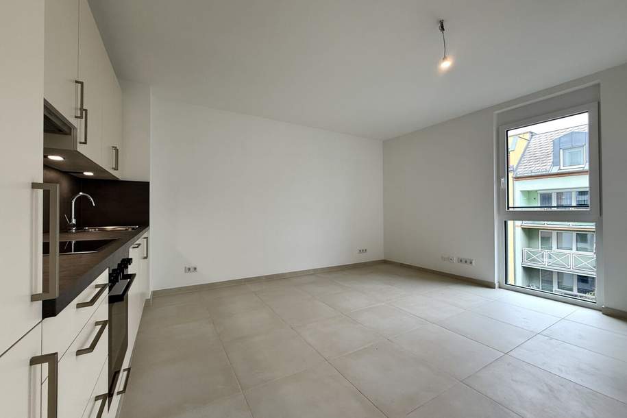 BEZUGSFERTIG: Neubau-Erstbezug mit Freifläche und Küche!, Wohnung-miete, 1.067,66,€, 1100 Wien 10., Favoriten