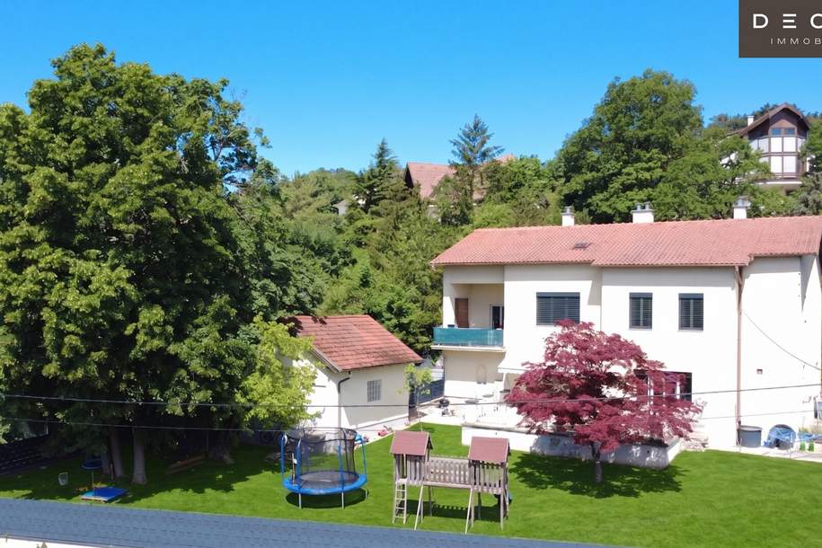 ZWEIFAMILIENHAUS IN GRÜN-RUHELAGE MIT GROSSEM GARTEN UND WEITBLICK, Haus-kauf, 999.000,€, 2372 Mödling