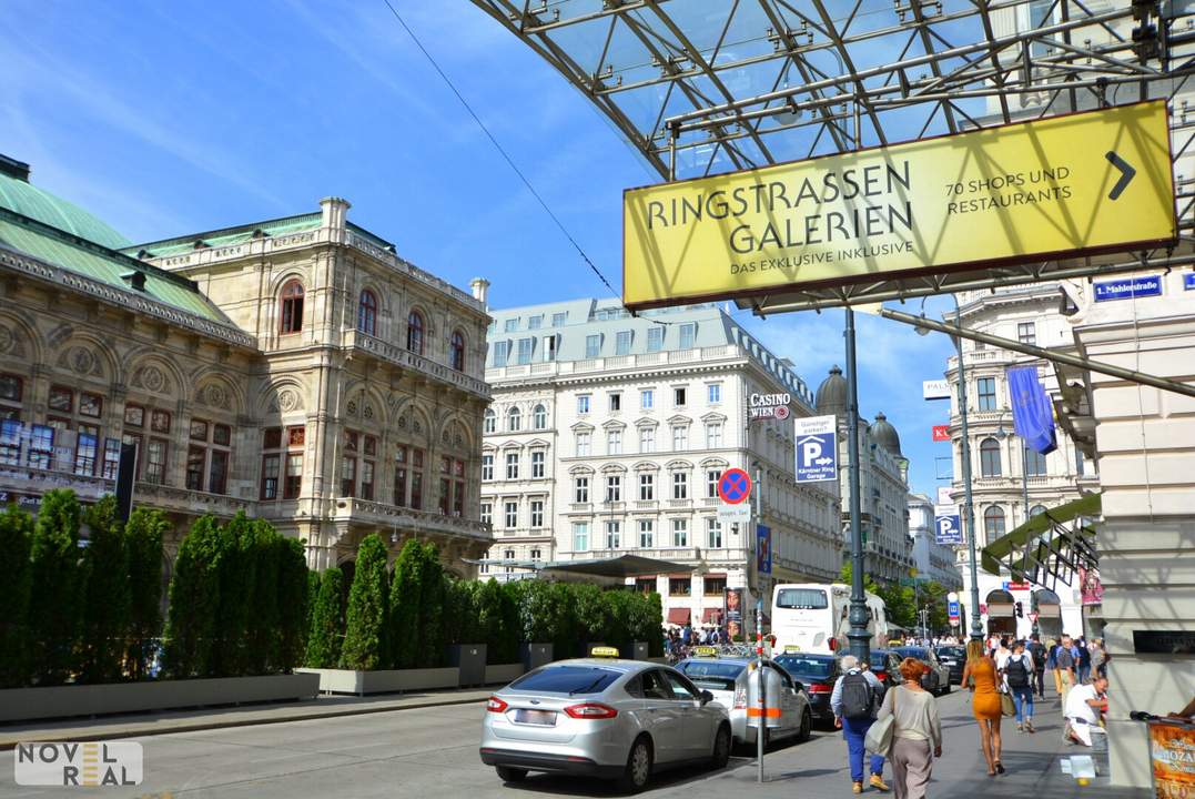 NÄHE OPER - DACHTERRASSENWOHNUNG IN RINGSTRASSENGALERIEN