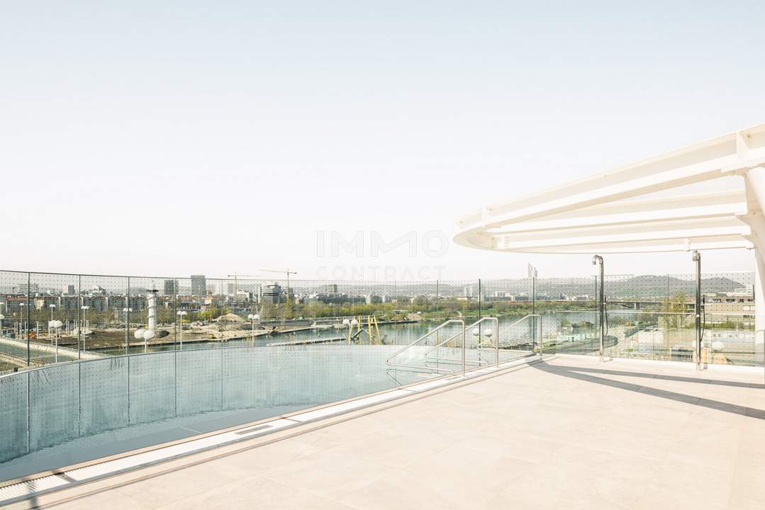 DANUBEFLATS: All In Miete - Direkt bei der U1 Donauinsel inkl. Wellness, Fitness und Pool