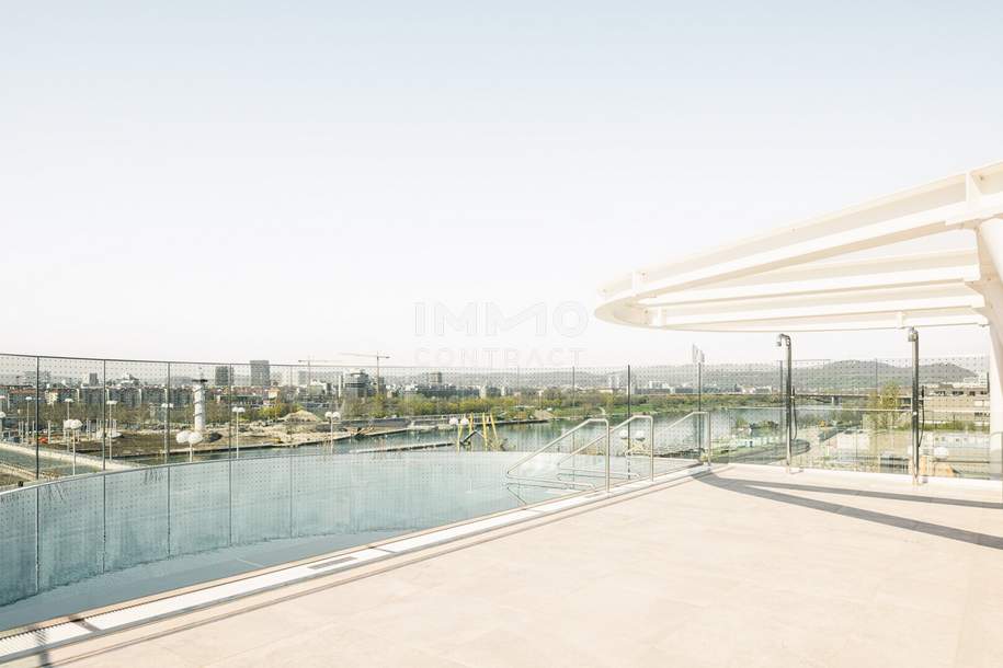 DANUBEFLATS: All In Miete - Direkt bei der U1 Donauinsel inkl. Wellness, Fitness und Pool, Wohnung-miete, 1.750,00,€, 1220 Wien 22., Donaustadt