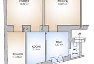 POTENTIAL/Sanierungsbedürftige Altbauwohnung beim Bahnhof Meidling + direkte U6 Nähe!!