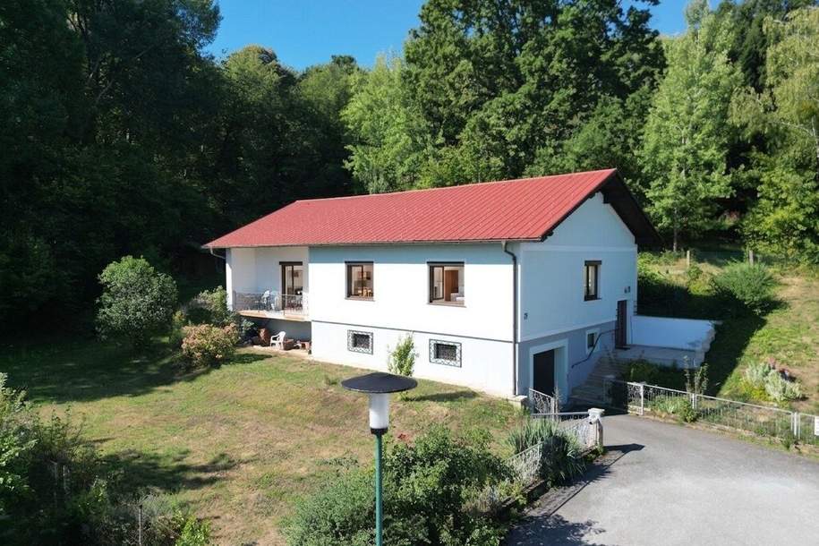 Einfamilienhaus in Ruhelage am Ende einer Sackgasse in Stegersbach mit Garten, Garage & Balkon - buchen Sie noch heute ihren Termin online, Haus-kauf, 215.000,€, 7551 Güssing