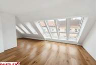 Erstbezug! DG-Maisonette mit Terrasse - Nähe Kutschkermarkt