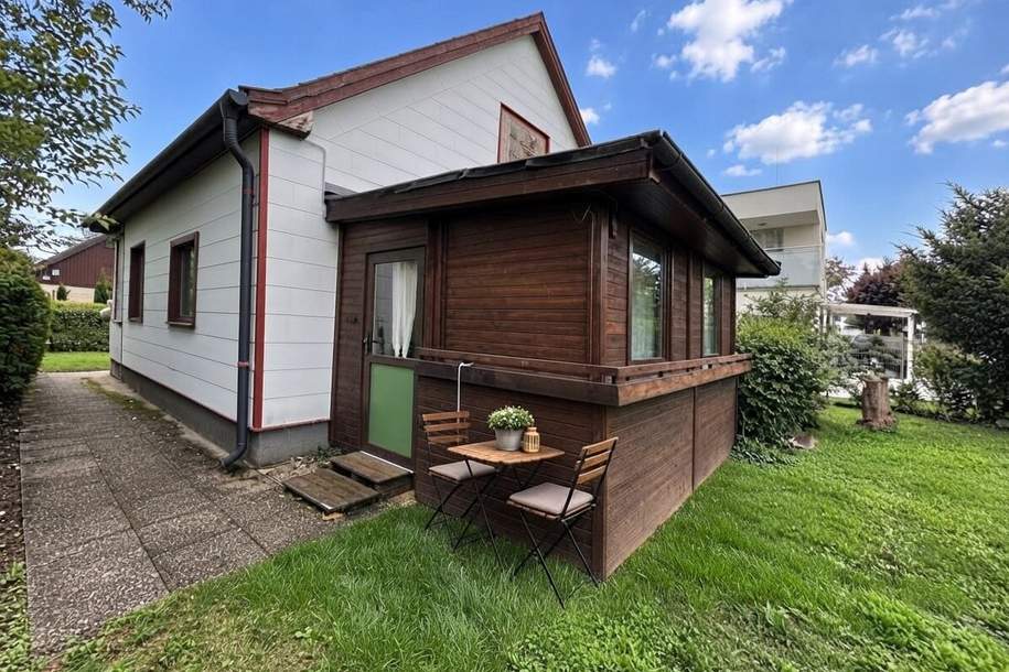Saniere das Haus und mach was daraus oder reiße es ab und bau neu! teilunterkellert | gepflegter Garten mit Gartenhütte, Haus-kauf, 398.000,€, 1220 Wien 22., Donaustadt