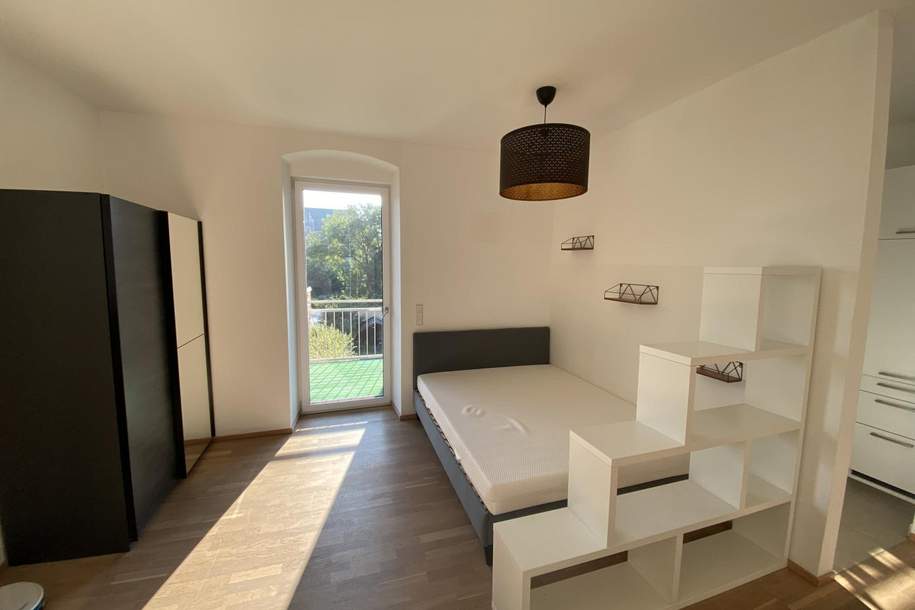 Charmante Singlewohnung mit Blick auf den Mariendom!, Wohnung-miete, 882,00,€, 4020 Linz(Stadt)