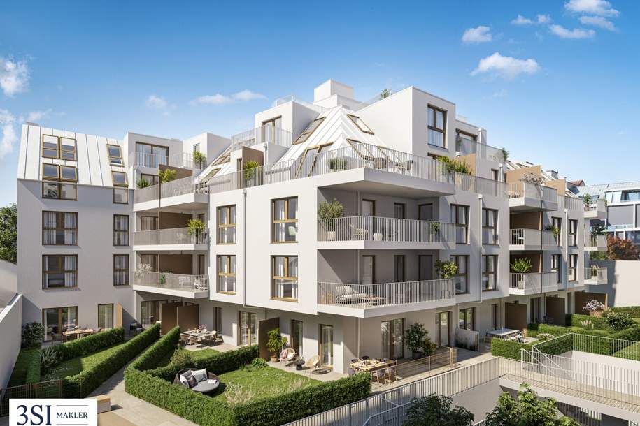 The Temptation: Erstklassige Dachgeschoßwohnung mit tollen Freiflächen Nahe Kutschkermarkt, Wohnung-kauf, 1.579.800,€, 1180 Wien 18., Währing