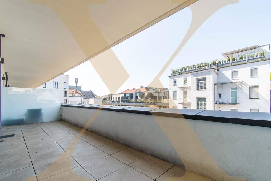 Moderne 2-Zimmer-Wohnung inkl. Terrasse in Linzer Bestlage an der Promenade zu vermieten!, Wohnung-miete, 1.711,35,€, 4020 Linz(Stadt)