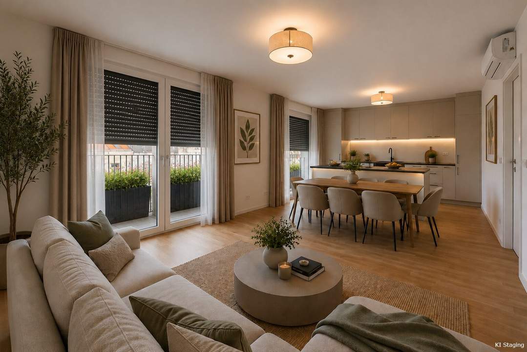 Moderne Neubauwohnung inkl. Klimaanlage | perfekt geschnittene 3-Zimmer Traumwohnung als Kapitalanlage >> ideale Lage mit TOP Anbindung