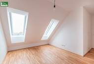 Charmante 3-Zimmer-Dachgeschosswohnung mit großzügiger privater Dachterrasse in der Larischgasse 2