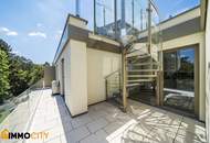 Ihre neue Dach-Traumwohnung, 3,5 Zimmer, Erstklassige Ausstattung, Neubau, luxuriös + 75 m² Dachterrasse und 1x Garage inkl.