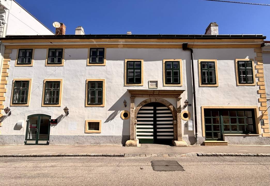 Da geht einem das Herz auf! Außergewöhnliche Mietfläche mit schattigem Arkadengang | 3 Zimmer | Nächst Hauptplatz