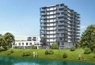 2-Zimmer-Wohnung inkl Küche, französischem Balkon und Kellerabteil mit Blick auf den Hirschstettner Badeteich / ZS15 OG1