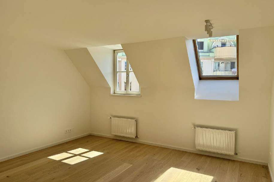 Wohnen über den Dächern! Dachmaisonette mit Terrasse beim Schlossquadrat, Wohnung-kauf, 715.000,€, 1050 Wien 5., Margareten