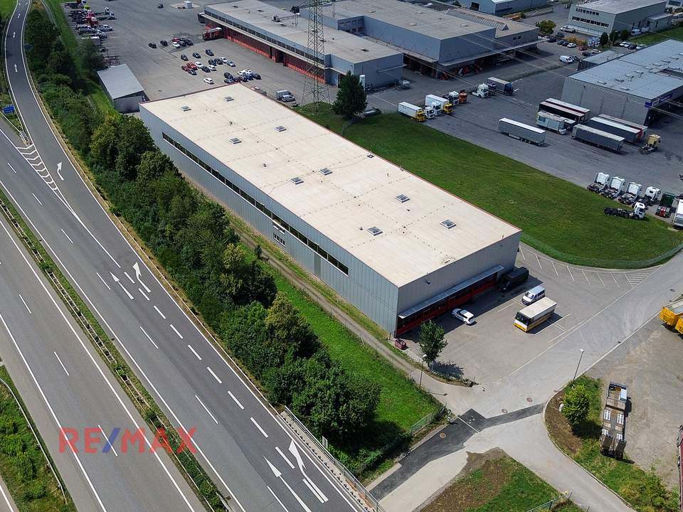 1.418 m² Lagerhalle – Direkt an der A14 gelegen, ideal für Ihre Logistik- und Lagerbedürfnisse