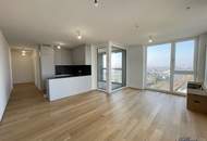 Hoch oben mit Weitblick über Wien! Top moderne 3 Zimmer Wohnung mit Loggia!