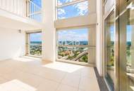 Penthouse Vienna: Duplex Sky Residence with Danube & City View