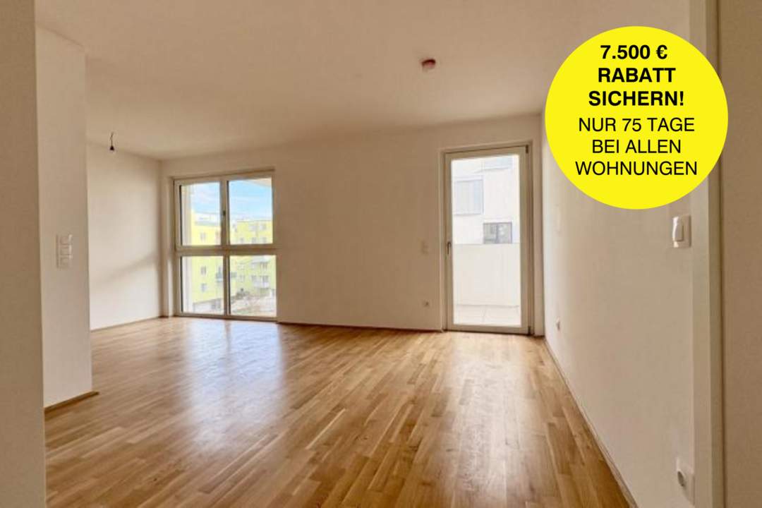 Mit jetziger AKTION sparen! Attraktive 3-Zimmer-Wohnung im Neubau – Provisionsfrei kaufen!