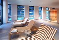 Apartment mit Designermöbeln + WEITBLICK &amp; Pool, Sauna, Fitness und vielen Extras!