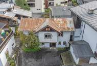 Knappenhaus in zentraler Ruhelage mit Bebauungsstudie