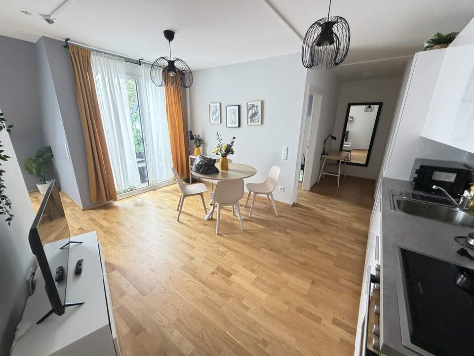 Wie im Hotel | Möblierte Neubauwohnung mit Balkon in Ruhelage | keine Ablöse | Open House am 1.11 um 15:00 Uhr