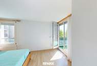 Loggia-Wohnung im 1. Liftstock mit Grünblick in Kaiserebersdorf beim Leberberg