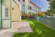 Moderne Erdgeschosswohnung mit Garten, Garage und Blick ins Grüne